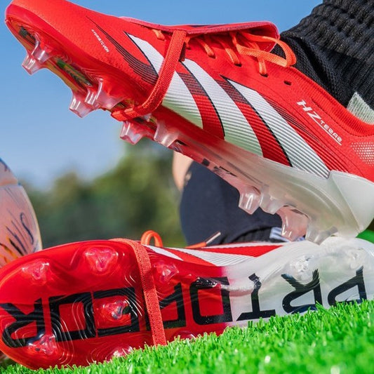 Youth Soccer Shoes with Green Shade - Training Cleats