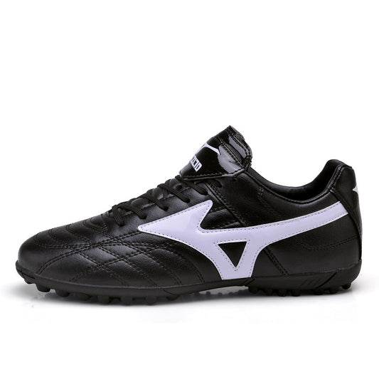 TF Soccer Shoes for Artificial Grass - Leather Training Cleats