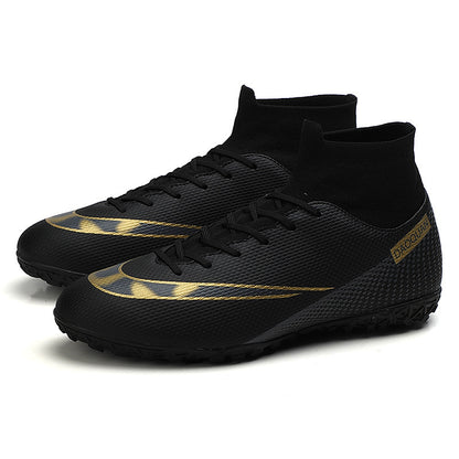 High-Top Breathable Soccer Shoes - Professional Futsal Cleats