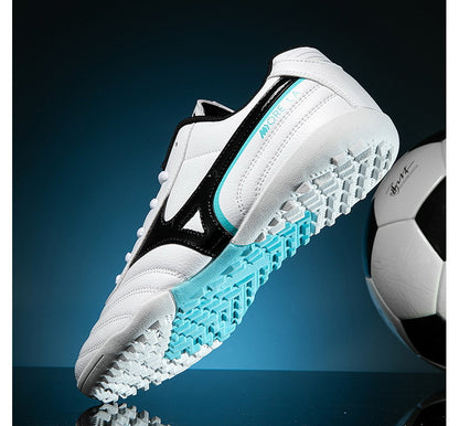 Youth Soccer Shoes - Non-Slip Leather Training