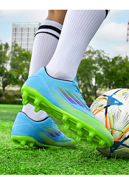 Unisex Soccer Shoes - Long & Broken Studs for Training