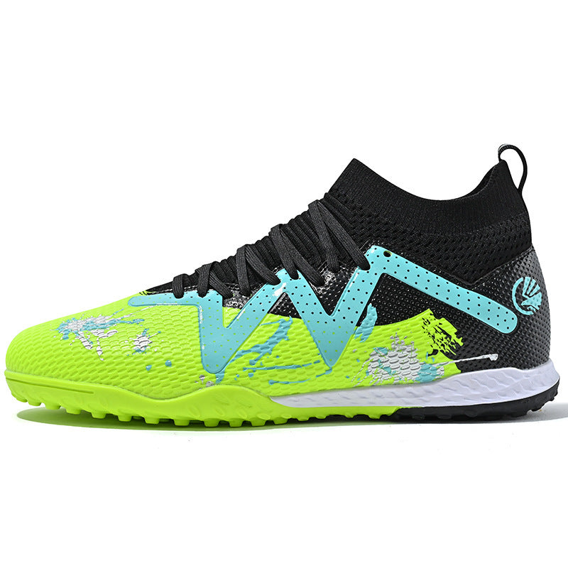 High-Top Soccer Shoes - TF Training for All Ages