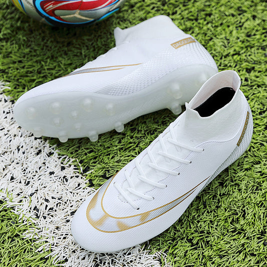 High-Top Breathable Soccer Shoes - Professional Futsal Cleats