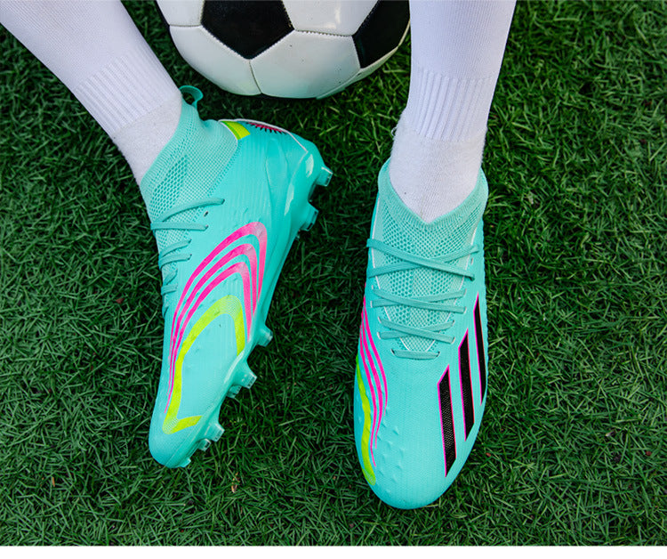 2024 High-Top Soccer Shoes - Children's Professional Training