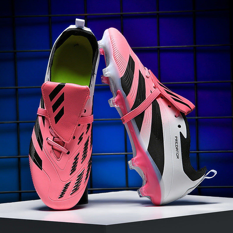 Kids' Artificial Grass Soccer Shoes - TF Long Studs