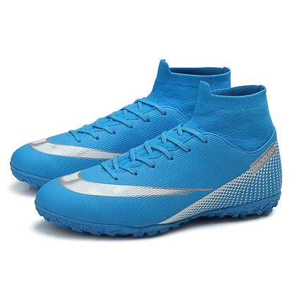 High-Top Breathable Soccer Shoes - Professional Futsal Cleats