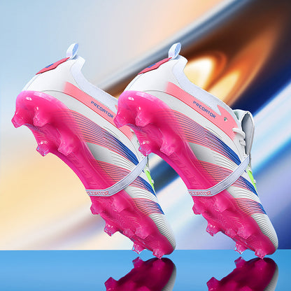 Kids' Artificial Grass Soccer Shoes - TF Long Studs