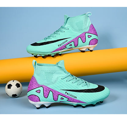 Thorn 15 High-Top Soccer Shoes - AG Studs for Youth