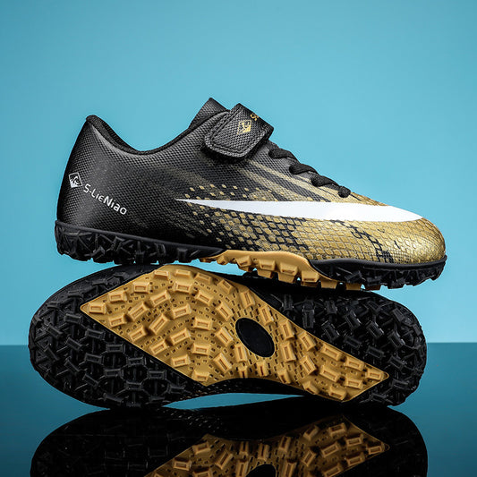 Kids' Soccer Shoes with Velcro - Training Cleats