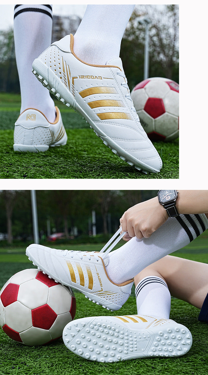 Boys' Soccer Shoes - TF Short Studs for Competition