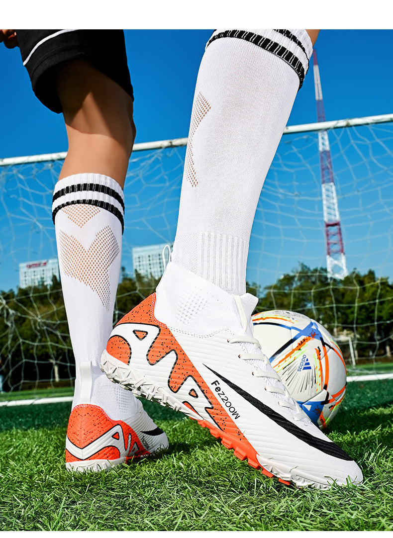 Thorn 15 High-Top Soccer Shoes - AG Studs for Youth