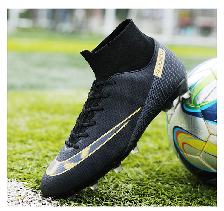 High-Top Breathable Soccer Shoes - Professional Futsal Cleats