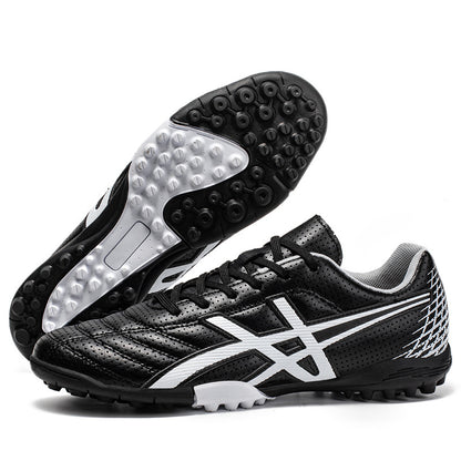 Kids' High-Top Breathable Soccer Shoes - TF/AG Studs