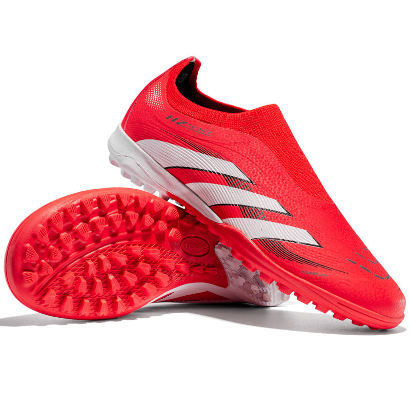 Youth Soccer Shoes with Green Shade - Training Cleats