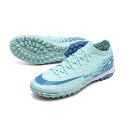 Youth Soccer Shoes with Broken Studs - Training Football Cleats