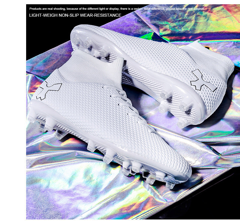 High-Top Soccer Shoes - TF Artificial Turf Training