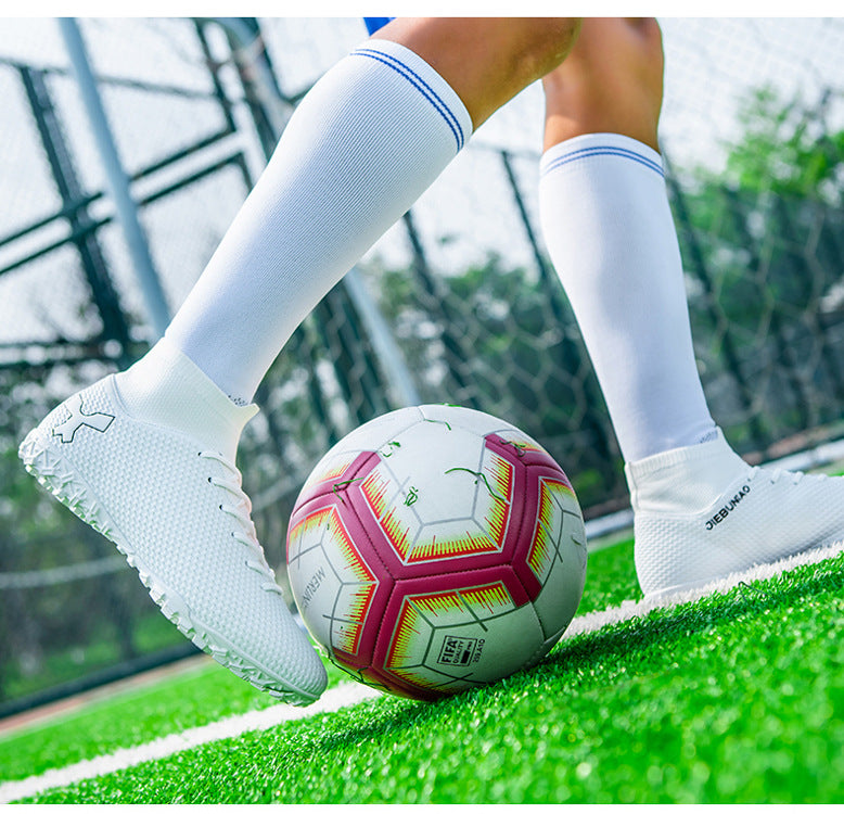 High-Top Soccer Shoes - TF Artificial Turf Training
