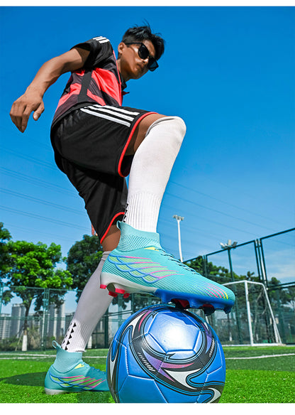 2025 Breathable Football Shoes - Men's AG Studs