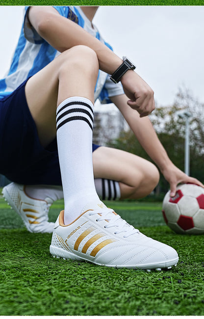 Boys' Soccer Shoes - TF Short Studs for Competition