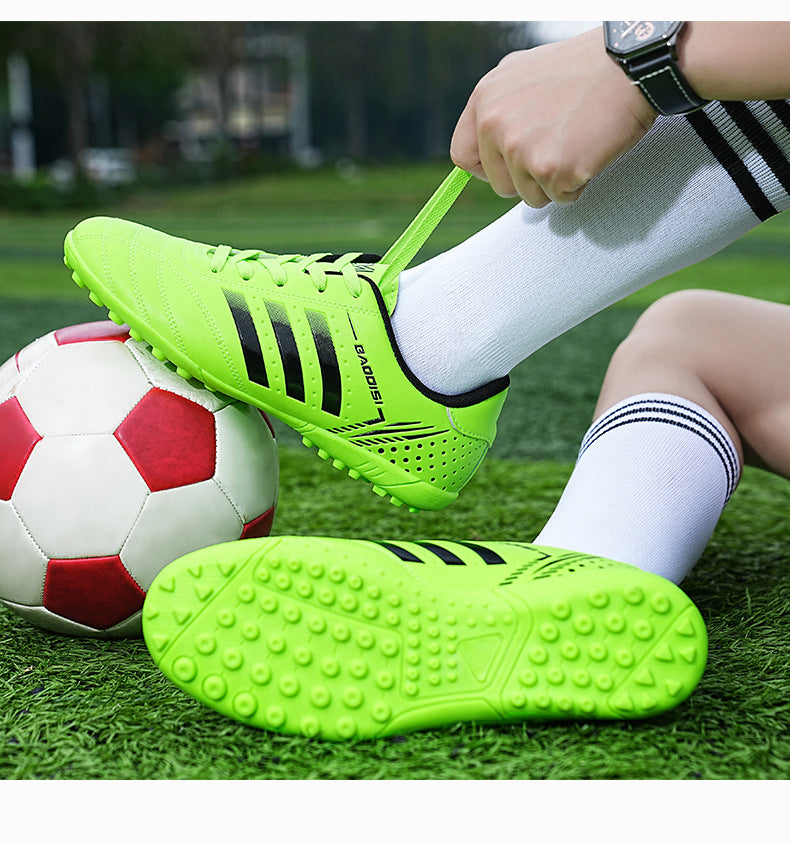 Boys' Soccer Shoes - TF Short Studs for Competition