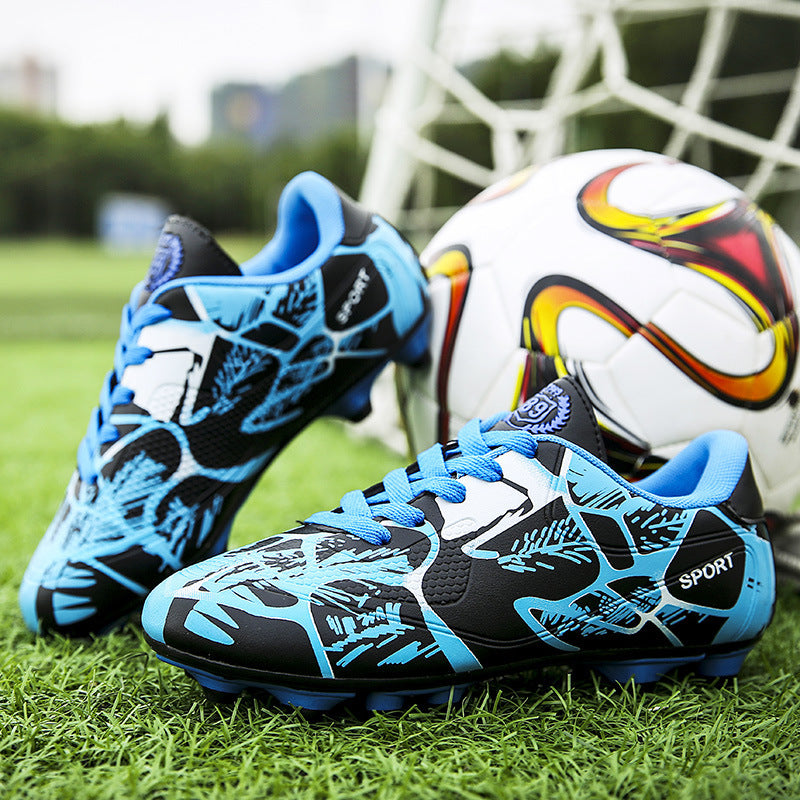 High-Top Breathable Soccer Shoes - Professional Futsal Cleats