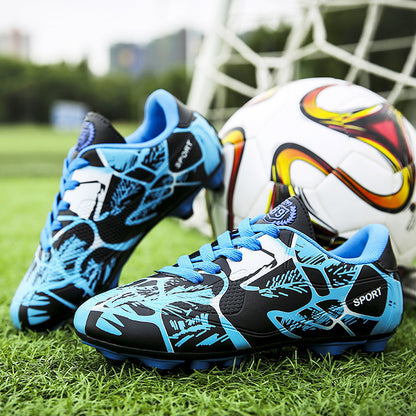 High-Top Breathable Soccer Shoes - Professional Futsal Cleats