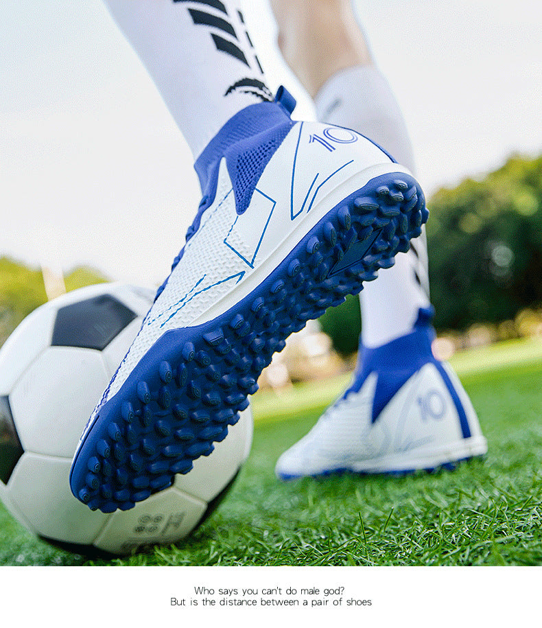 X10 Flyknit Men's High-Top Football Boots - TF Studs