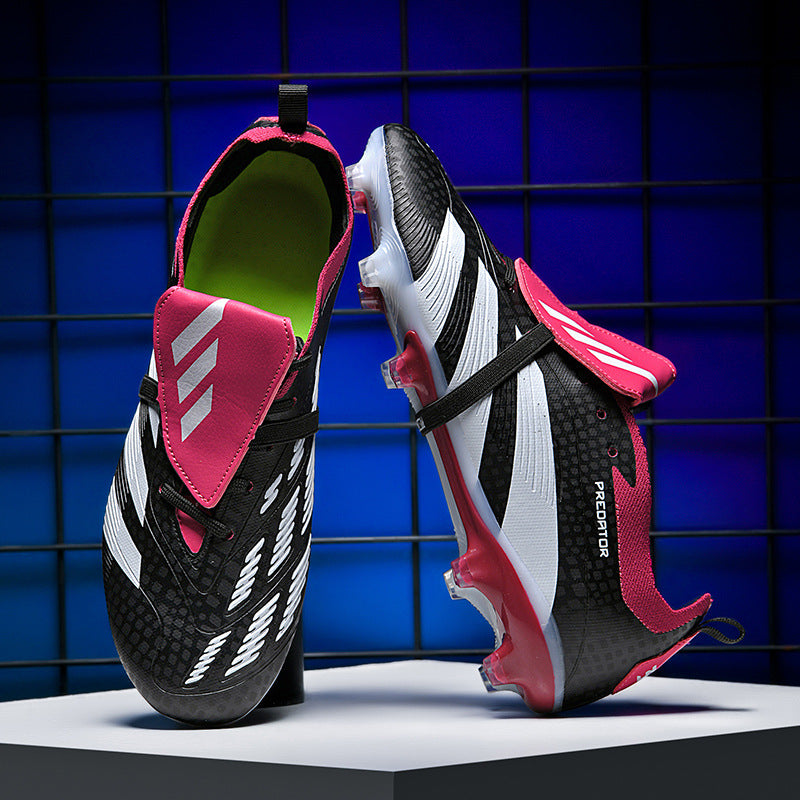 Kids' Artificial Grass Soccer Shoes - TF Long Studs