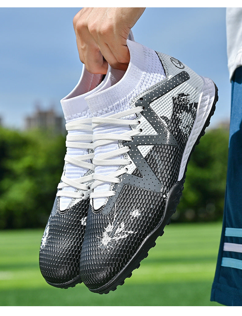 High-Top Soccer Shoes - TF Training for All Ages