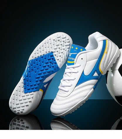 Youth Soccer Shoes - Non-Slip Leather Training