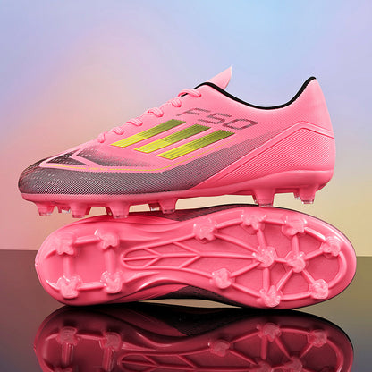 Unisex Soccer Shoes - Long & Broken Studs for Training