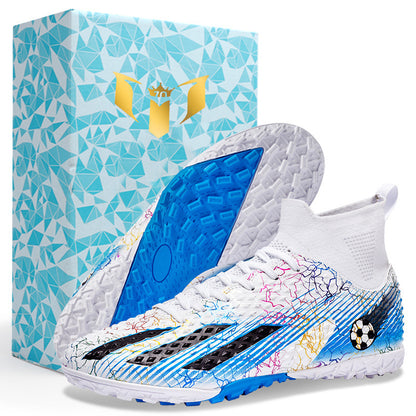 High-Top Breathable Soccer Shoes - Professional Futsal Cleats