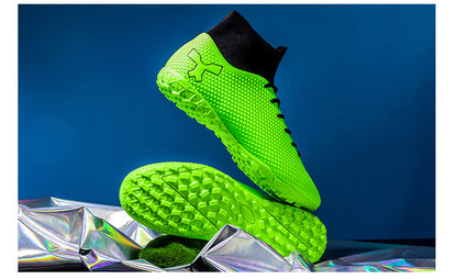 High-Top Soccer Shoes - TF Artificial Turf Training