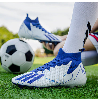 X10 Flyknit Men's High-Top Football Boots - TF Studs