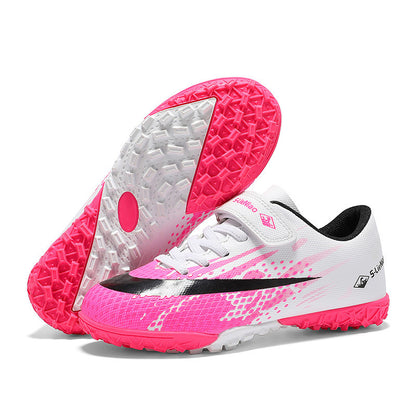 Kids' Soccer Shoes with Velcro - Training Cleats