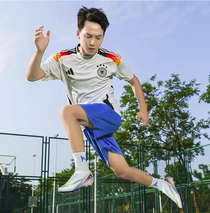 Youth High-Top Soccer Shoes - Turf Training Cleats