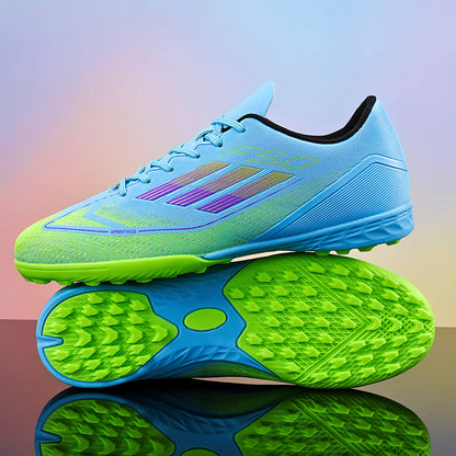 Unisex Soccer Shoes - Long & Broken Studs for Training