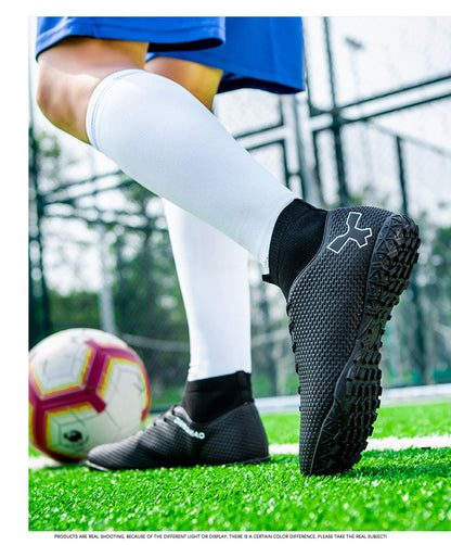 High-Top Soccer Shoes - TF Artificial Turf Training