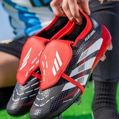 Youth Soccer Shoes with Green Shade - Training Cleats