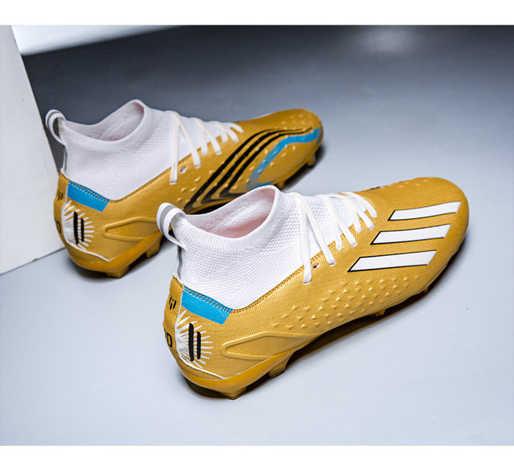 2024 High-Top Soccer Shoes - Children's Professional Training