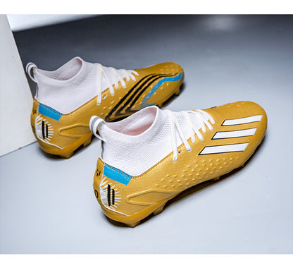 2024 High-Top Soccer Shoes - Children's Professional Training