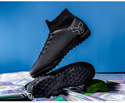 High-Top Soccer Shoes - TF Artificial Turf Training
