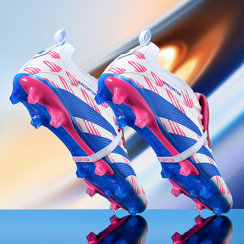 Kids' Artificial Grass Soccer Shoes - TF Long Studs