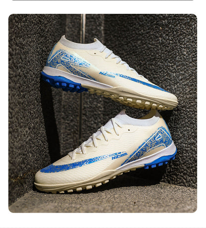 Youth Soccer Shoes with Broken Studs - Training Football Cleats