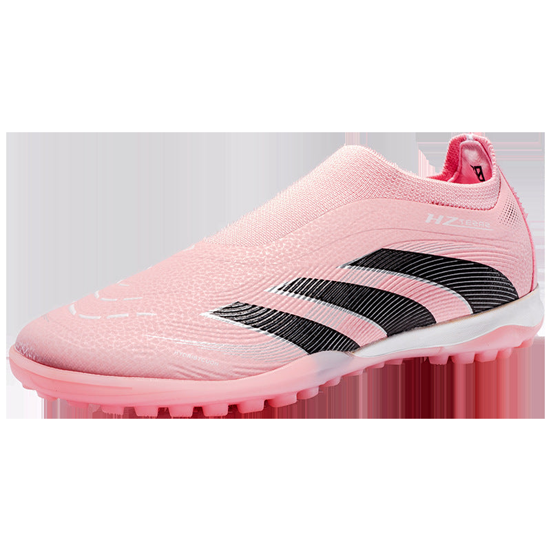 Youth Soccer Shoes with Green Shade - Training Cleats