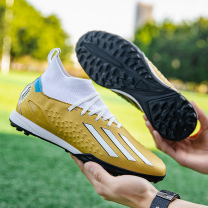 2024 High-Top Soccer Shoes - Children's Professional Training