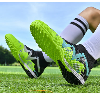 High-Top Soccer Shoes - TF Training for All Ages