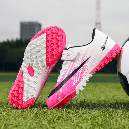 Kids' Soccer Shoes with Velcro - Training Cleats