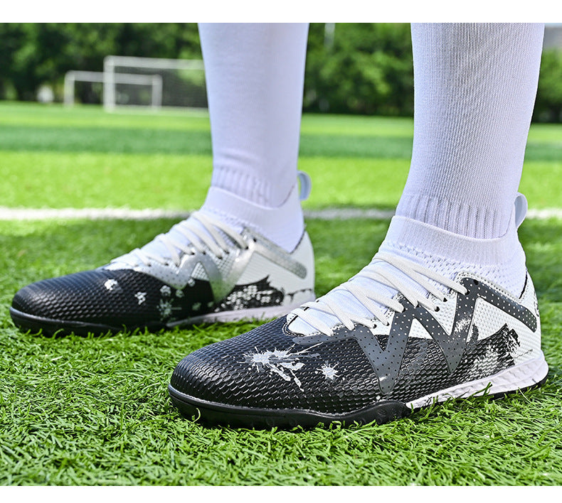 High-Top Soccer Shoes - TF Training for All Ages