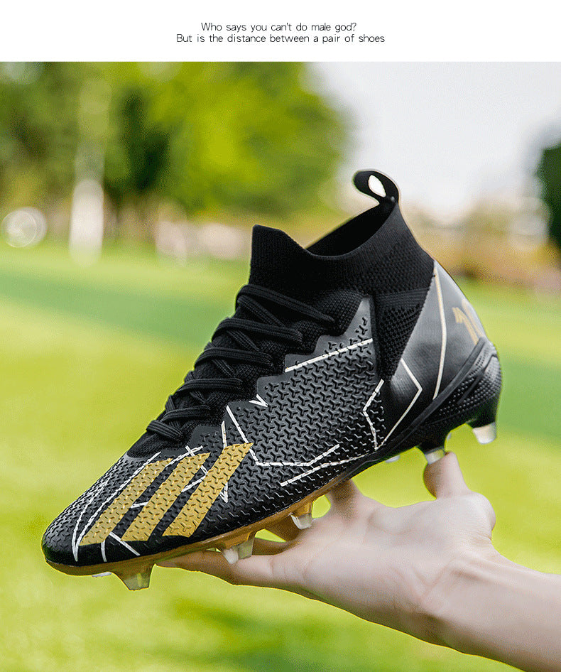 X10 Flyknit Men's High-Top Football Boots - TF Studs